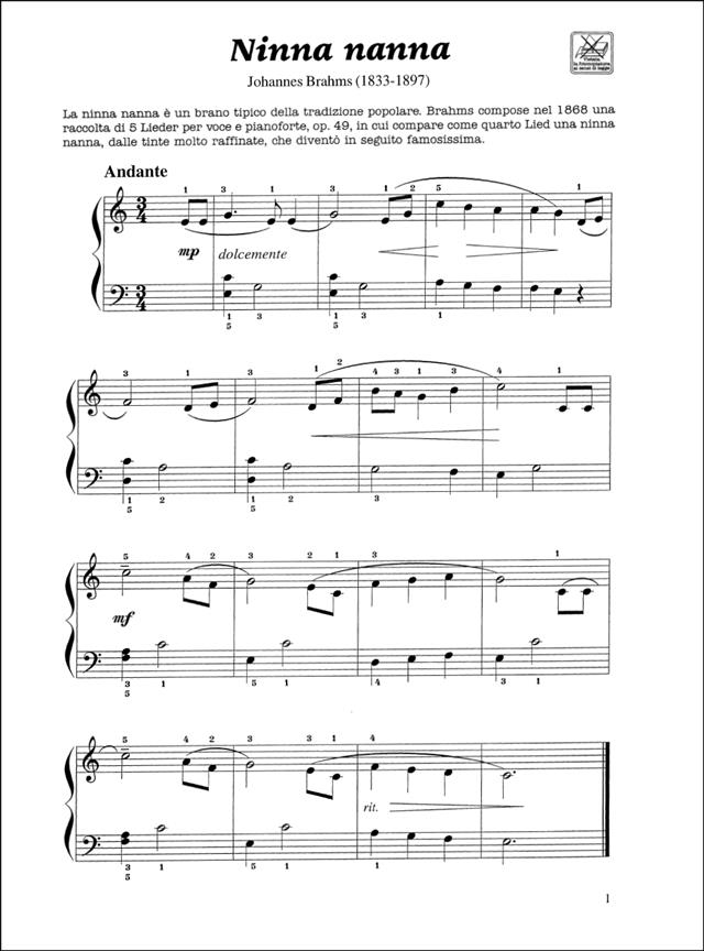 Primi Passi Sulla Tastiera Del Pianoforte - pro klavír
